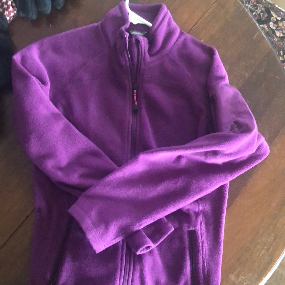 Eddie Bauer fleece zip up jacket